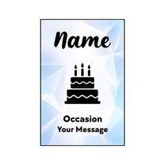 Custom Personalised Beer Bottle Label Sticker Any Name & Message Birthday, Wedding, Anniversary, Party Gift Fits Most 330ml Bottles