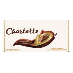 Galaxy 100g Smooth Milk Chocolate Bar with Personalised Wrapper - Aglowgraphics. etsy personalised gifts