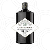 Personalised Hendrick’s gin bottle label with custom name, unique birthday gift sticker for gin lovers