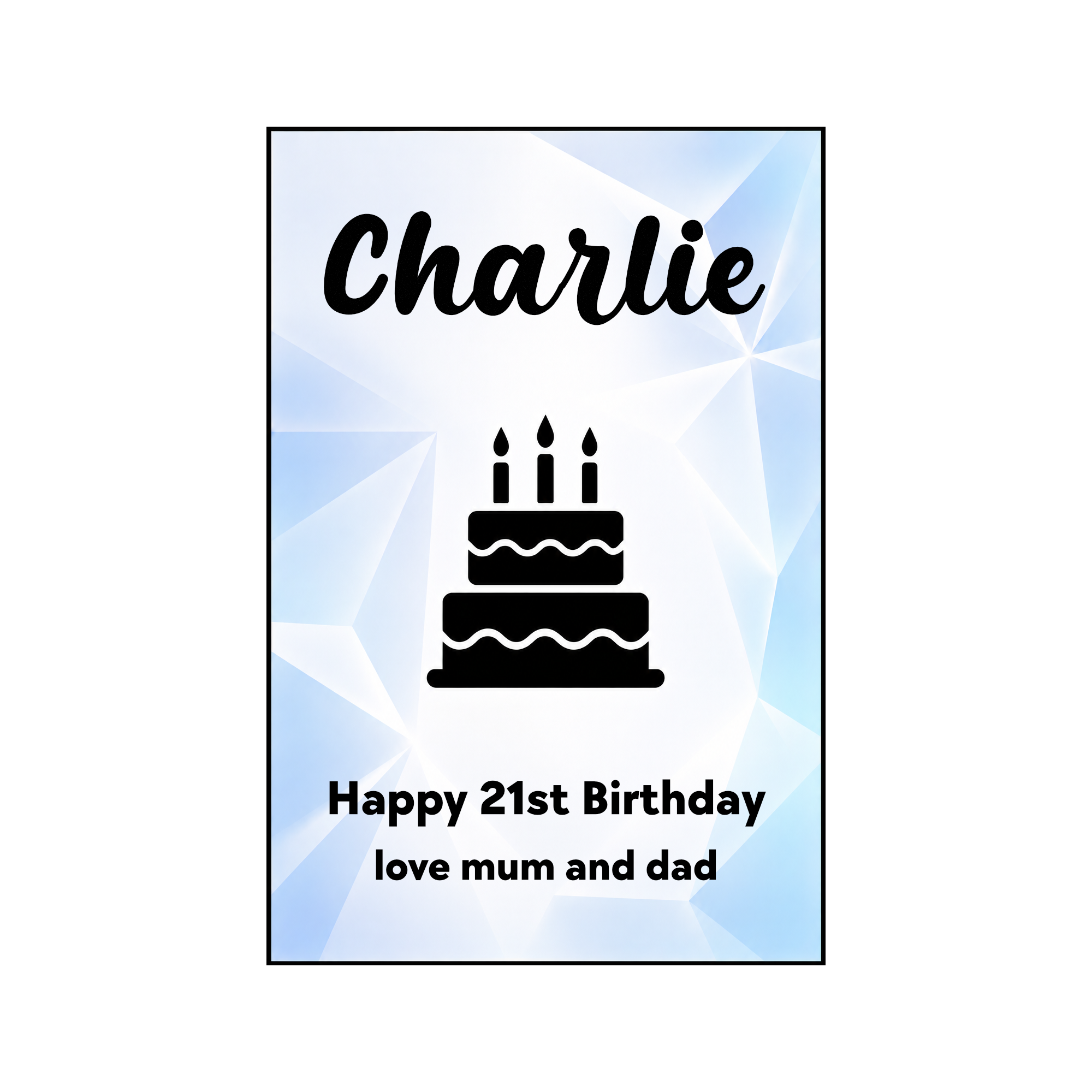 Custom Personalised Beer Bottle Label Sticker Any Name & Message Birthday, Wedding, Anniversary, Party Gift Fits Most 330ml Bottles