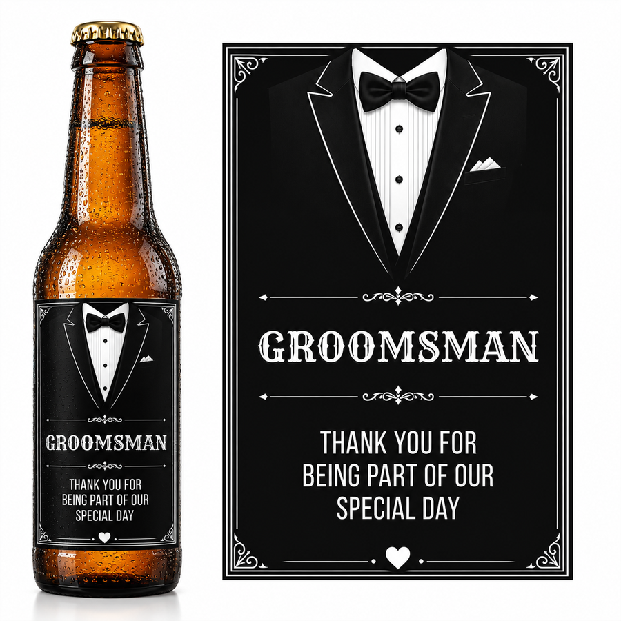 Personalised wedding stickers