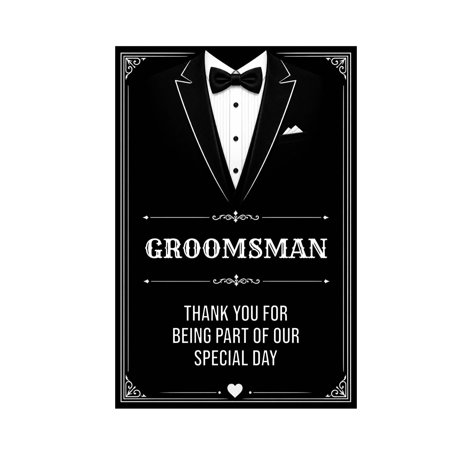 Personalised Groomsman Beer Bottle Label Wedding Gift Sticker Best Man, Usher, Groom, Father of the Bride Label Only