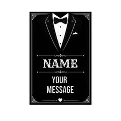 Personalised Groomsman Beer Bottle Label Wedding Gift Sticker Best Man, Usher, Groom, Father of the Bride Label Only