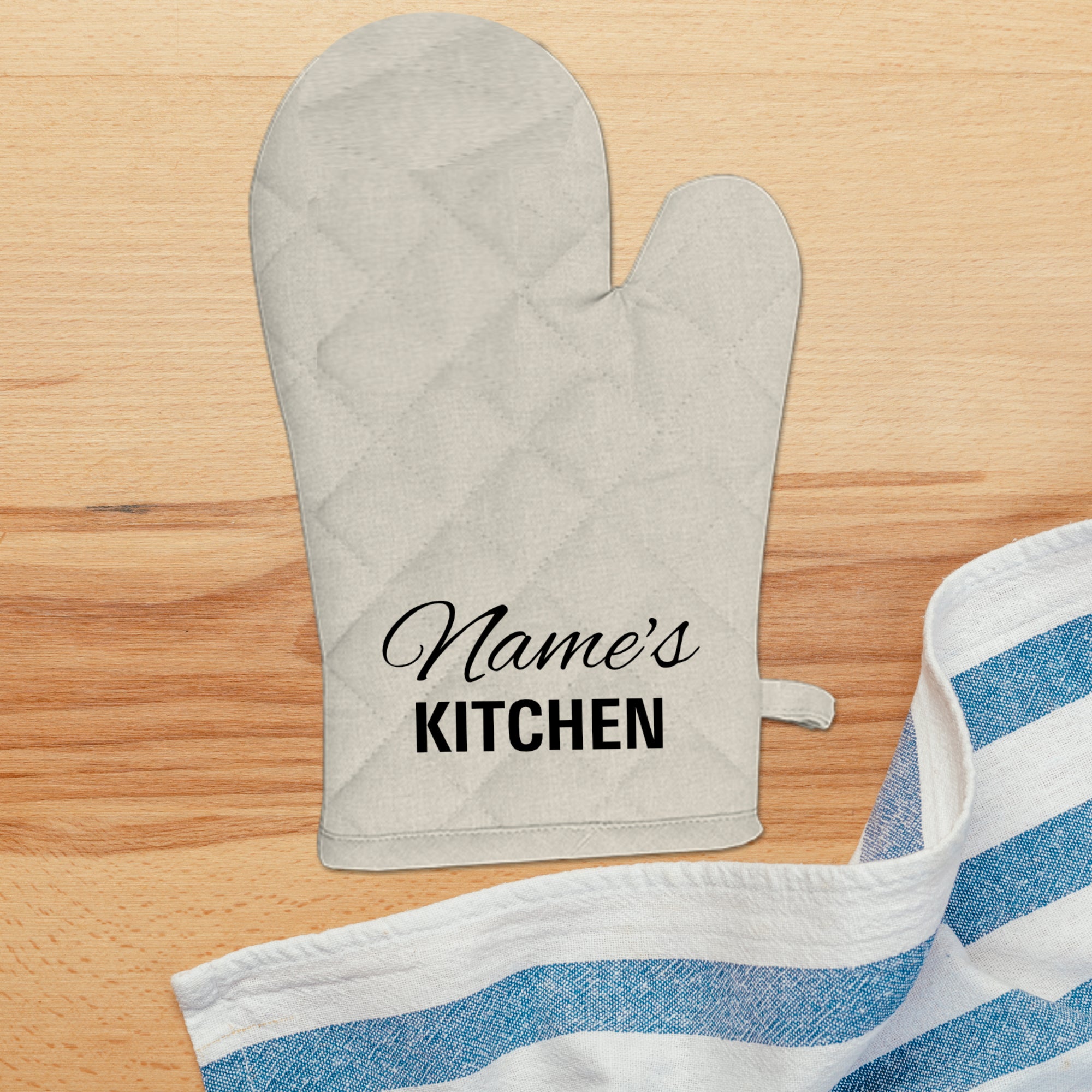 Personalised Oven Mitts