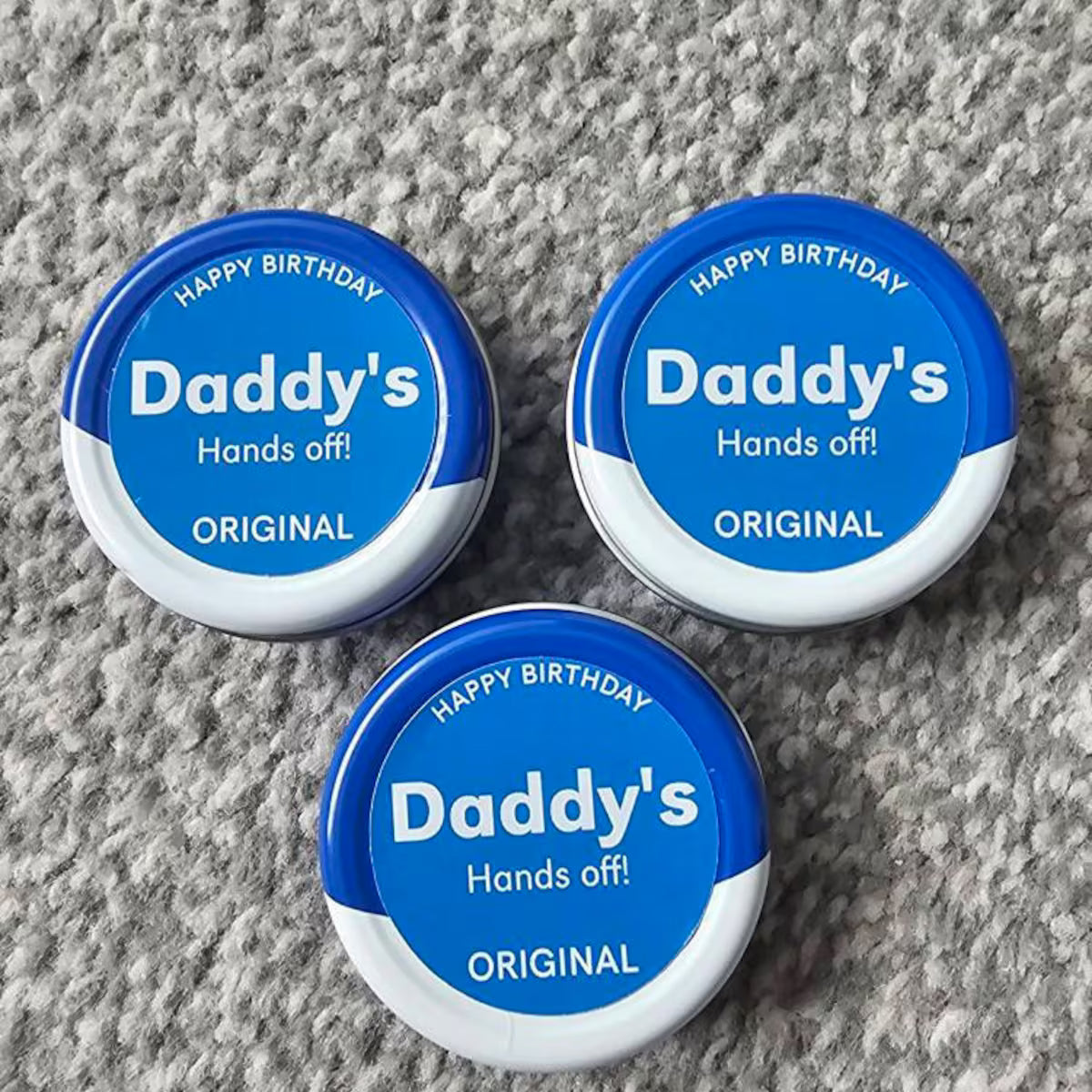 Personalised Vaseline Name Sticker Unique Fun Gifts Party Custom Print