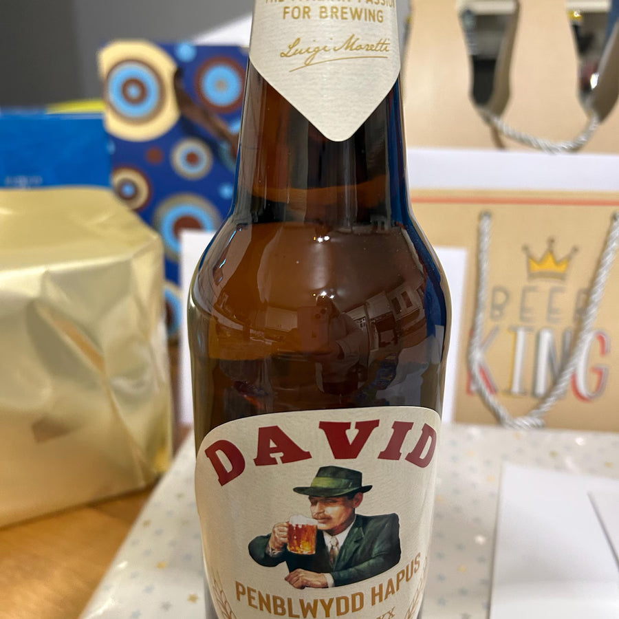 Personalised bottle sticker customer photo