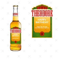 Personalised Desperados Beer Bottle Label – Custom Name Birthday, BBQ & Party Gift Sticker - Aglowgraphics