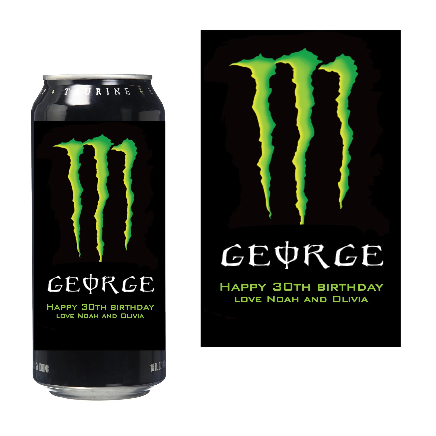 Monster Energy Label – Aglowgraphics